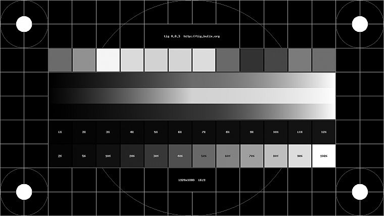 grayscale, test pattern - desktop wallpaper