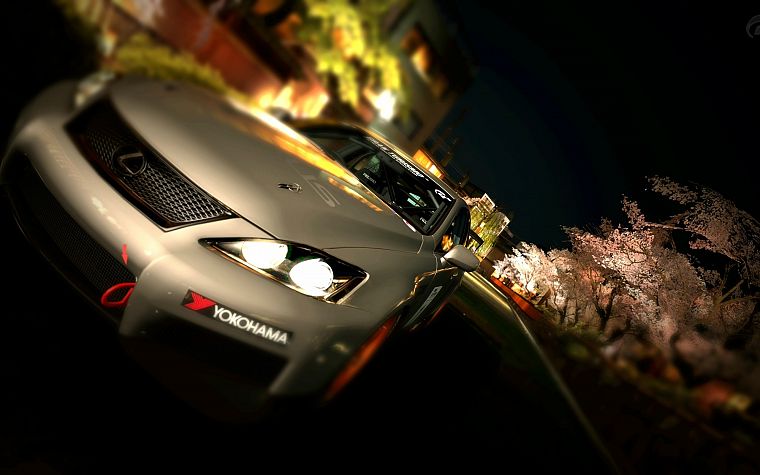 video games, cars, Lexus, Gran Turismo 5 - desktop wallpaper