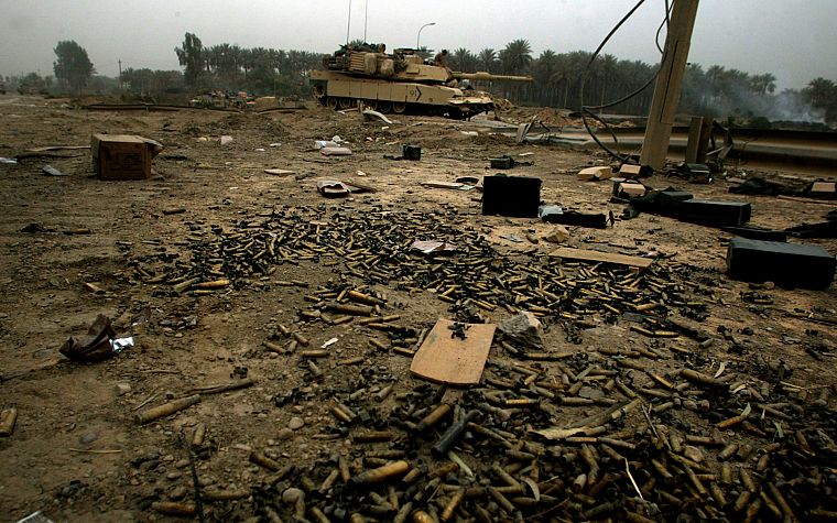 war, tanks, Iraq, ammunition, battles, M1A1 Abrams Tank - desktop wallpaper
