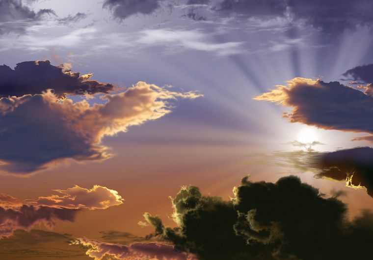 clouds, Sun, sunlight, skyscapes - desktop wallpaper