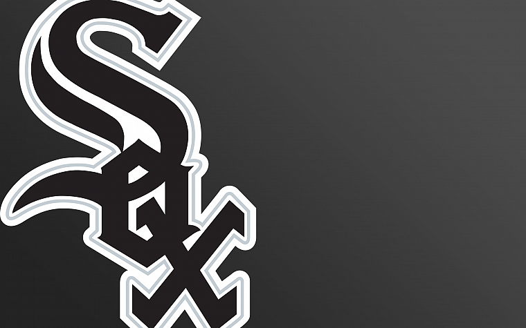black, Chicago, sports, baseball, MLB, logos, Chicago White Sox - desktop wallpaper