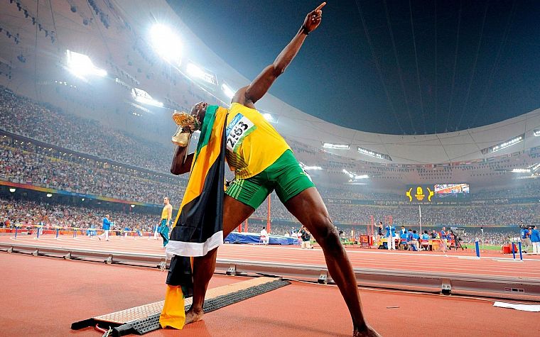 sports, Olympics, Usain Bolt - desktop wallpaper