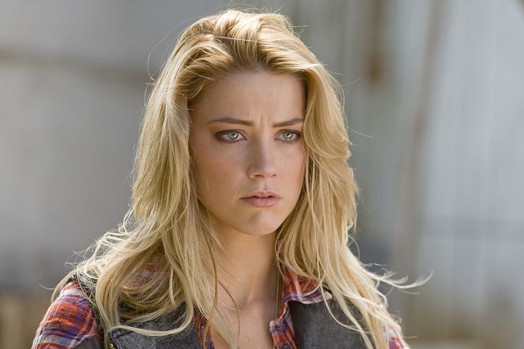 women, actress, Amber Heard, Drive Angry - desktop wallpaper