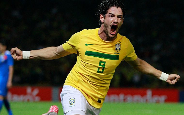 sports, soccer, Brazil, Alexandre Pato - desktop wallpaper