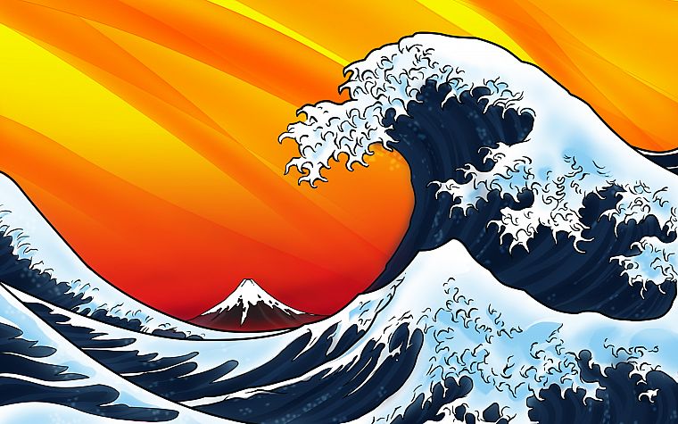 waves - desktop wallpaper