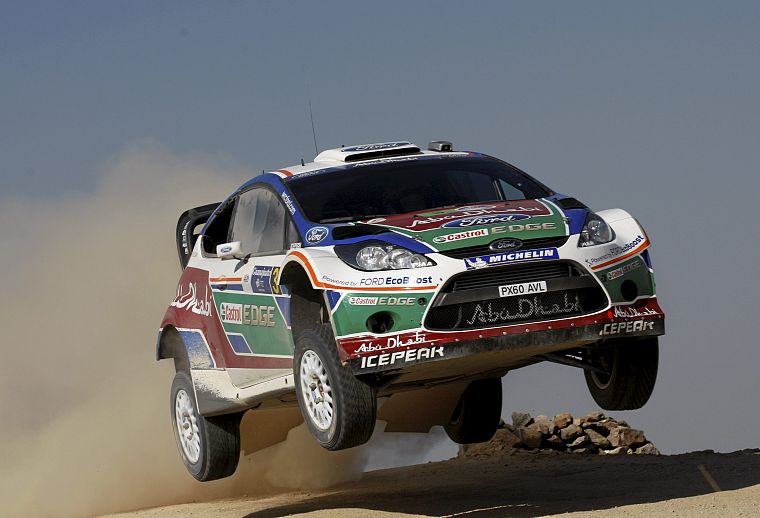 Ford, rally, airborne, rally cars, Ford Fiesta WRC - desktop wallpaper