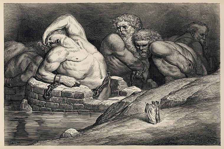 Dante's Inferno, Gustave  Dore - desktop wallpaper