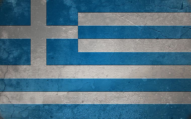 grunge, flags, Greece - desktop wallpaper