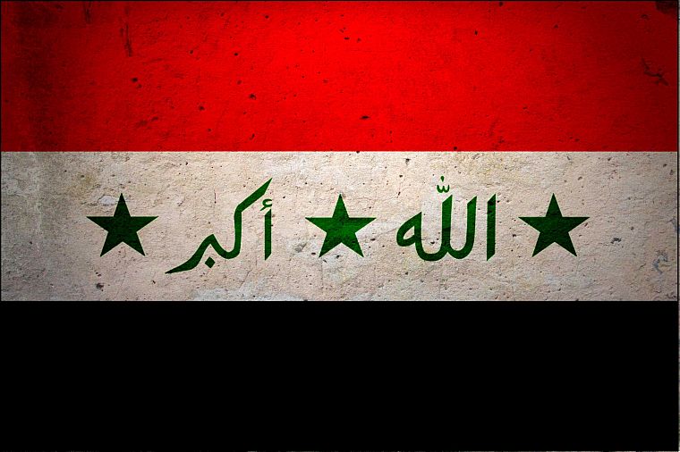 flags, Iraq - desktop wallpaper