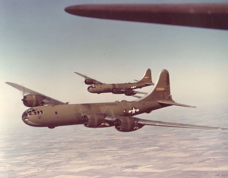 airplanes, World War II, B-29 Superfortress - desktop wallpaper