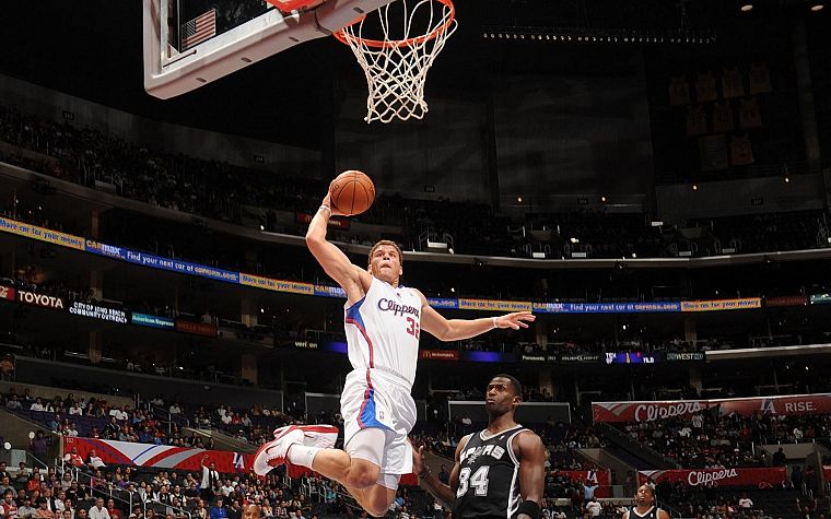 NBA, basketball, Blake Griffin, Los Angeles Clippers - desktop wallpaper