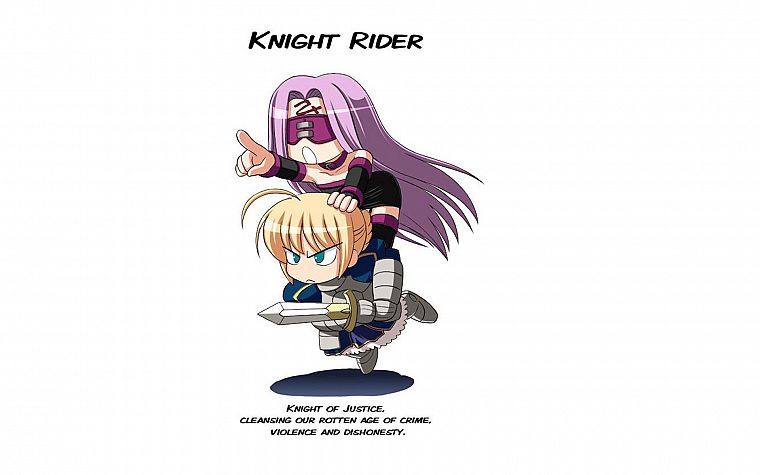 Fate/Stay Night, Saber, Rider (Fate/Stay Night), Fate series - desktop wallpaper