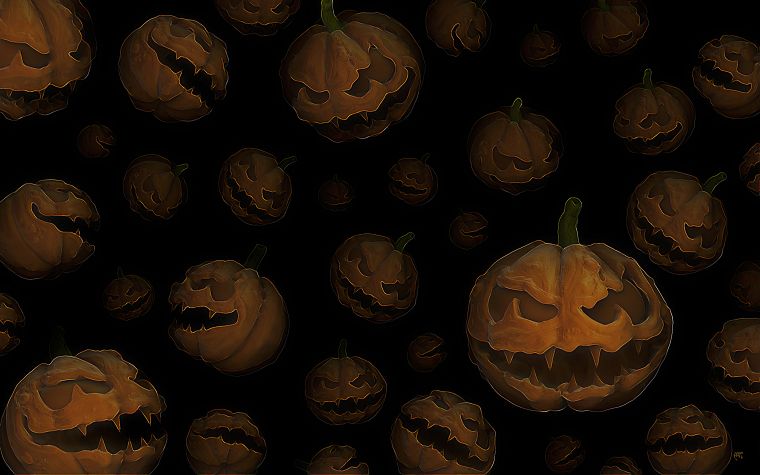 pumpkins - desktop wallpaper