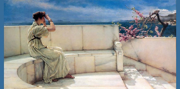 women, artwork, Lawrence Alma-Tadema - desktop wallpaper