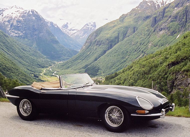 cars, vehicles, Jaguar XKE, classic cars - desktop wallpaper