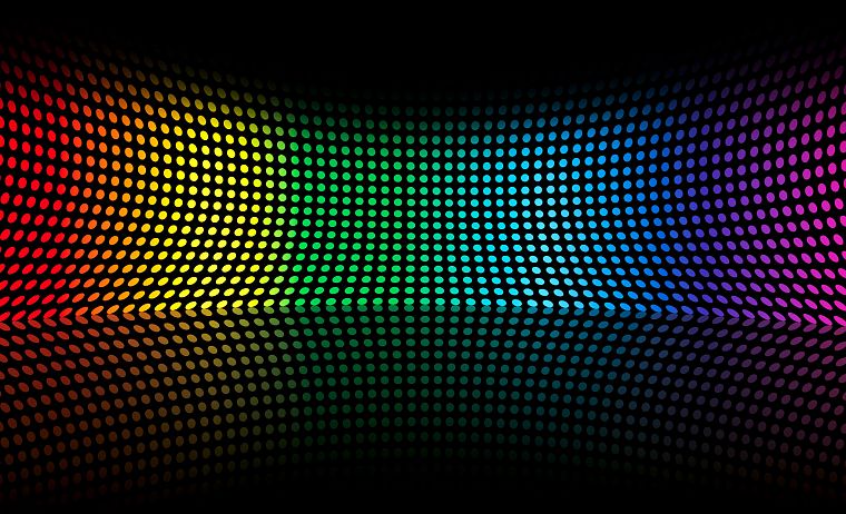 abstract, rainbows - desktop wallpaper