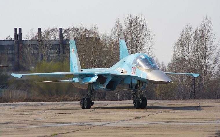 aircraft, Su-34 - desktop wallpaper