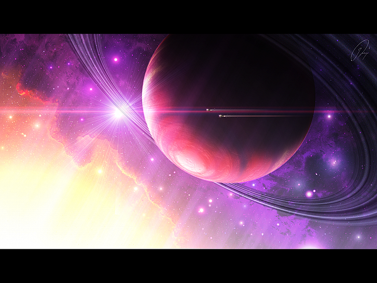 planets, artwork - desktop wallpaper