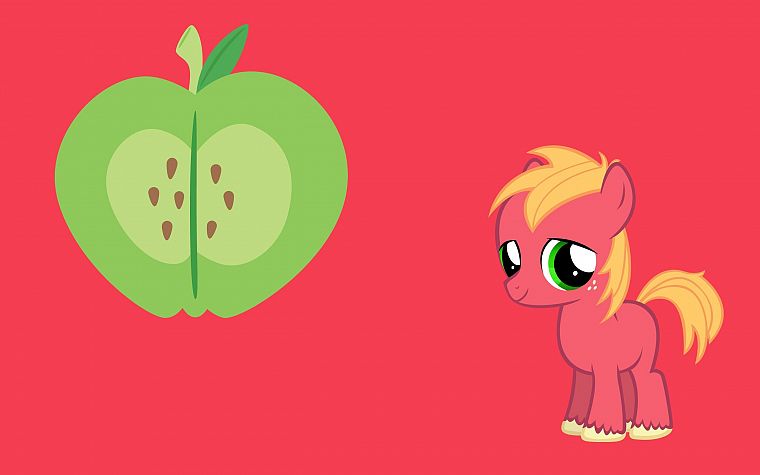My Little Pony, big macintosh - desktop wallpaper