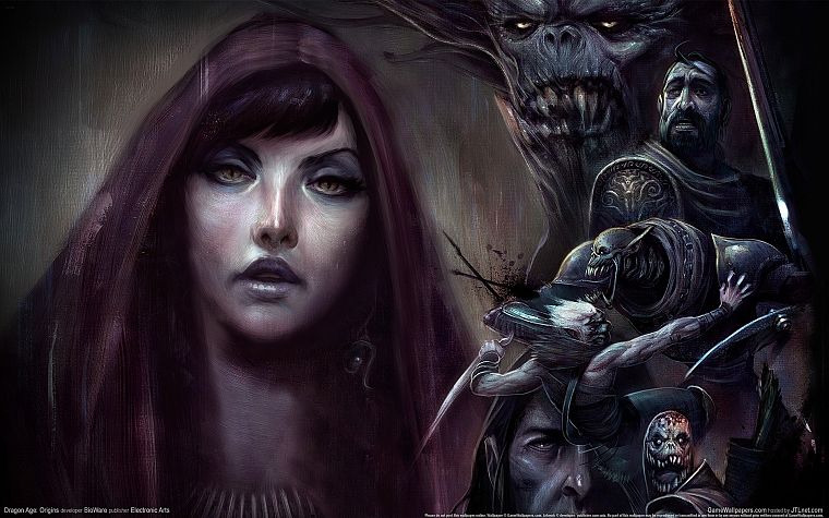 video games, Dragon Age Origins - desktop wallpaper