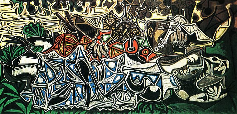 abstract, paintings, Pablo Picasso - desktop wallpaper