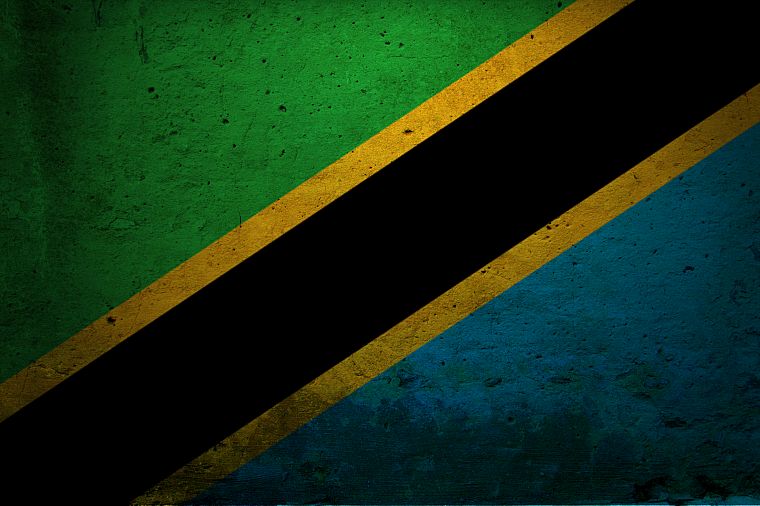 flags, Tanzania - desktop wallpaper