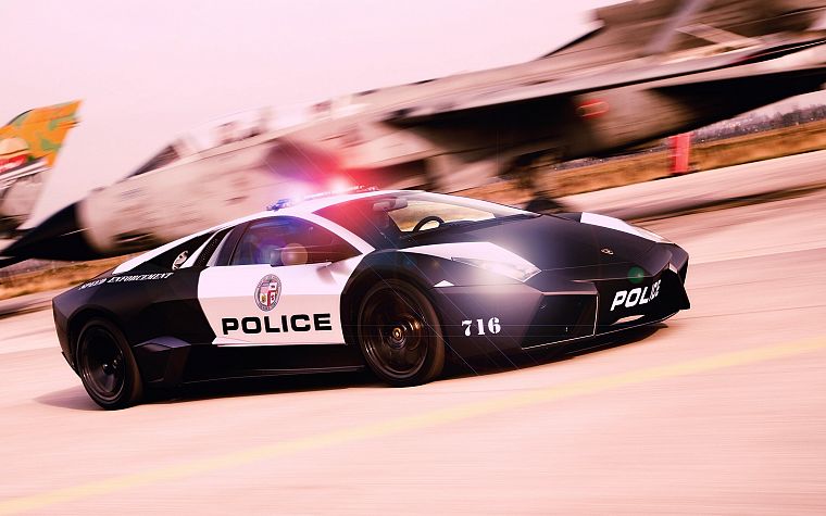 video games, Need for Speed, Lamborghini Reventon, Need for Speed Hot Pursuit - desktop wallpaper