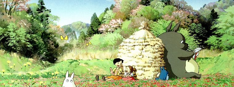 My Neighbour Totoro, Studio Ghibli - desktop wallpaper