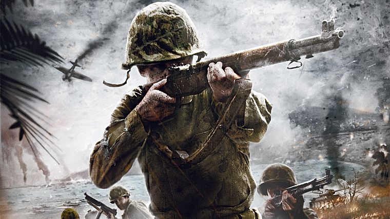 Call of Duty, games, m1 garand - desktop wallpaper