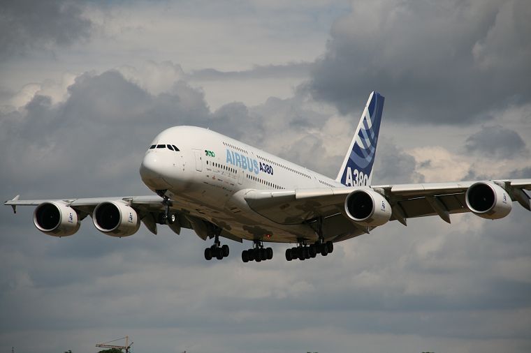 aircraft, airliners, Airbus A380-800 - desktop wallpaper