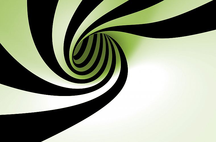 abstract, spiral, tunnels - desktop wallpaper