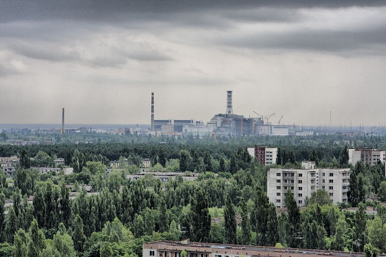 nuclear, Chernobyl, power plants, HDR photography - desktop wallpaper