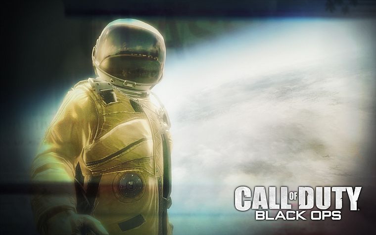 video games, Call of Duty, Xbox, astronauts, Playstation 3, Call of Duty: Black Ops - desktop wallpaper
