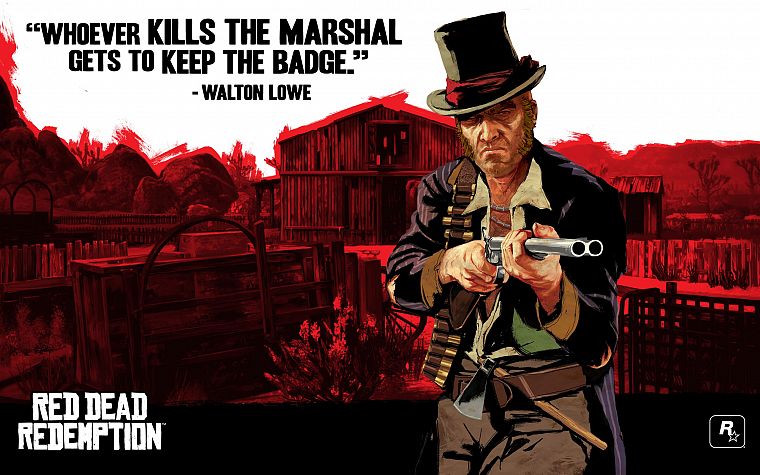 video games, Red Dead Redemption - desktop wallpaper