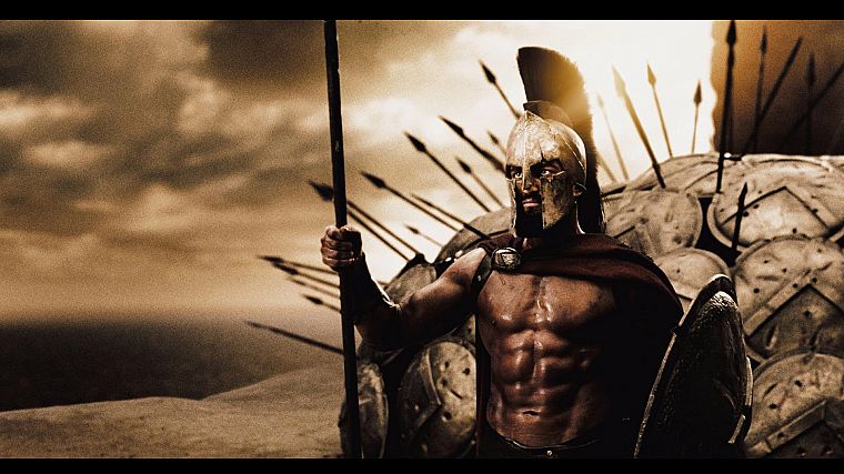 300 (movie), Leonidas - desktop wallpaper