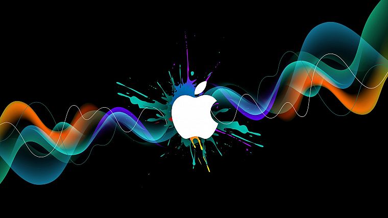 Apple Inc., HDR photography, logos, 3D - desktop wallpaper