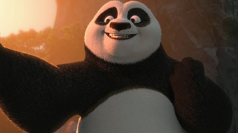 cartoons, panda bears, Kung Fu Panda, Kung Fu - desktop wallpaper
