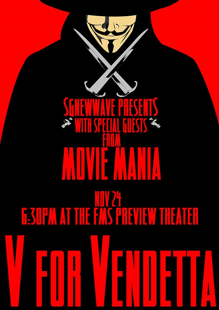 V for Vendetta, movie posters - desktop wallpaper