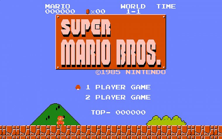 Nintendo, video games, Super Mario Bros., retro games - desktop wallpaper
