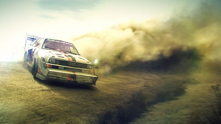 cars, rally, Audi Quattro, Dirt 2 - desktop wallpaper