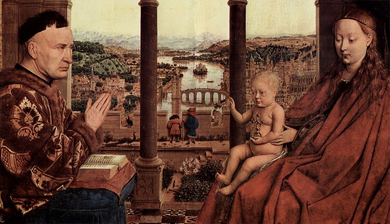 paintings, Jan van Eyck - desktop wallpaper