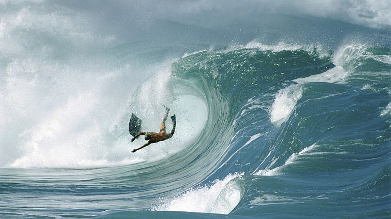 waves, Hawaii, Wipeout, Oahu - desktop wallpaper