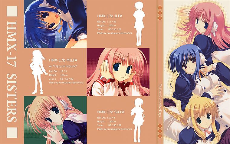 To Heart, anime, To Heart 2, Lifa, Silfa, Kouno Harumi - desktop wallpaper