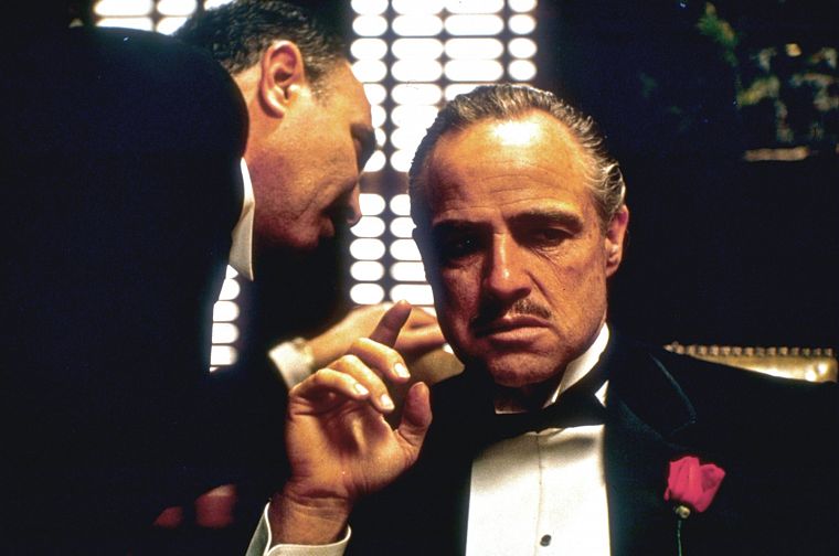 The Godfather, Marlon Brando - desktop wallpaper