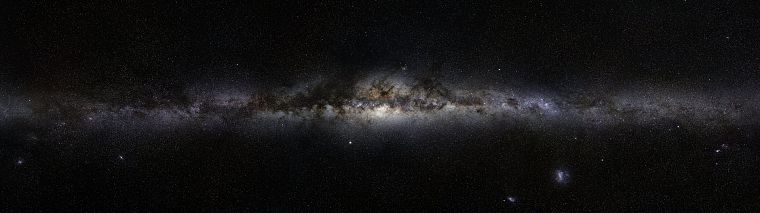 outer space, galaxies, Milky Way - desktop wallpaper