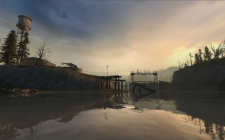 landscapes, Half-Life 2, abandoned - desktop wallpaper