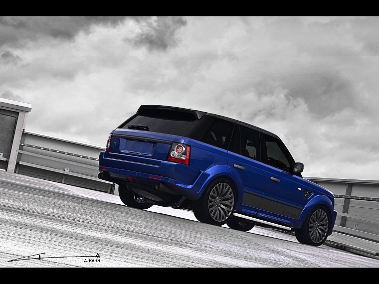 blue, design, Range Rover, Cosworth, A Kahn Design - desktop wallpaper
