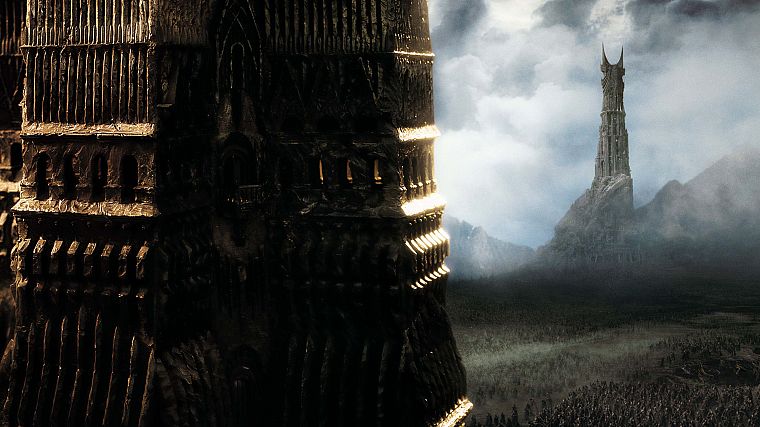 movies, The Lord of the Rings, Isengard, The Two Towers - desktop wallpaper