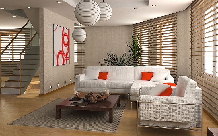 interior, wood floor - desktop wallpaper