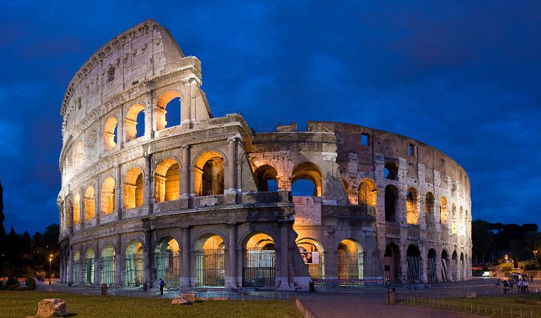 architecture, Rome, Italy, Colosseum - desktop wallpaper